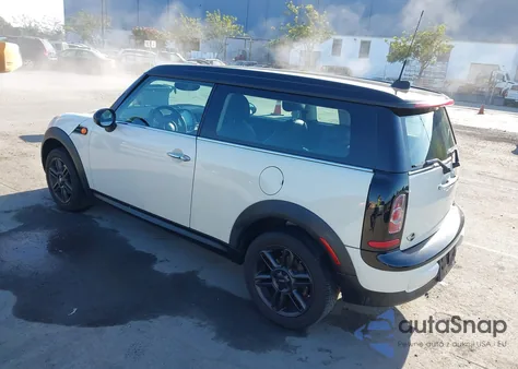 2011 Mini Cooper Clubman из США, поврежденный, VIN WMWZF3C58BT188103